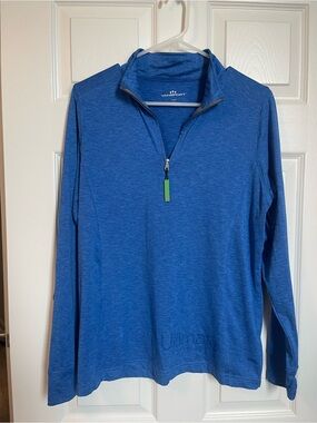 Women’s Vansport Blue Quarter-Zip Athletic